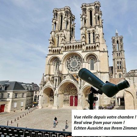 Logis Du Parvis ***Face Cathedrale/In Front Of The Cathedral*** Bed & Breakfast Laon Exterior foto