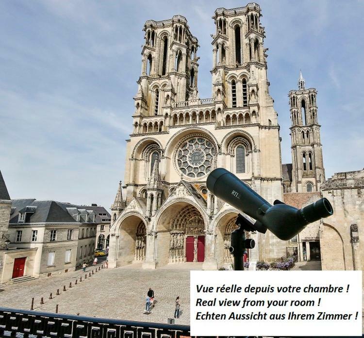 Logis Du Parvis ***Face Cathedrale/In Front Of The Cathedral*** Bed & Breakfast Laon Exterior foto